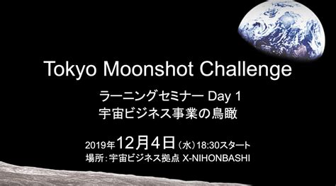 Tokyo Moonshot Challenge ラーニングセミナーDay 1 | 一般社団法人クロスユー/cross U