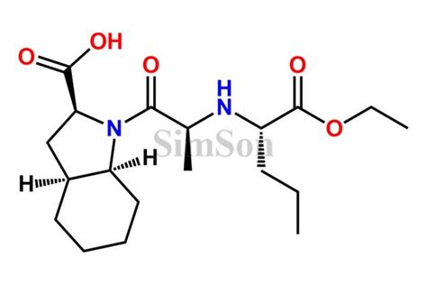 Perindopril beta Crystelline Form | CAS No- 82834-16-0 | Simson Pharma ...