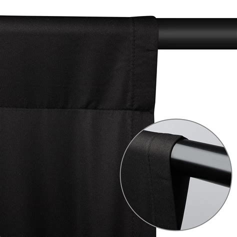 Buy VERNALVERT Black Backdrop Photography Background - 8 x 10 FT Black ...