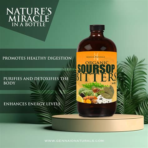 Soursop Bitters: Natural Health Benefits Guide – Gennaio Naturals