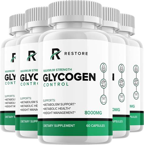 5 Pack Restore Glycogen Control, Restore, Glycogen India | Ubuy