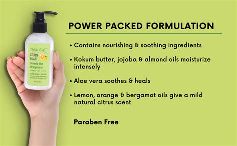 Buy Nature Trail Citrus Blast Hand & Body Lotion with Kokum Butter ...