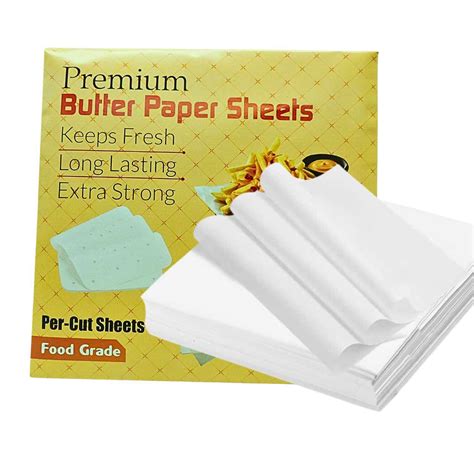 Buy Butter Paper Sheets for biskit Baking Paper for Cake Making, Non ...