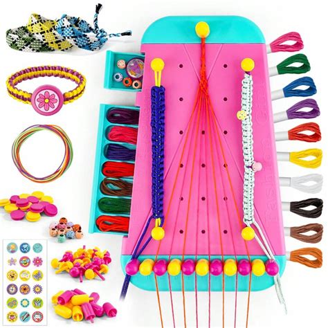 Arts And Crafts For Kids Age 8-12 Friendship Bracelet Making Kit For ...