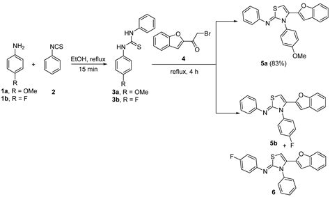 Catalyst-Free Synthesis of Novel 4-(Benzofuran-2-yl)-N-phenylthiazol-2 ...