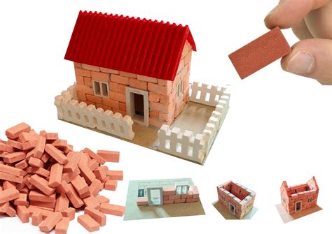 Buy kraft kala Mini Bricks construciton Set(Cottage House) DIY Build A ...