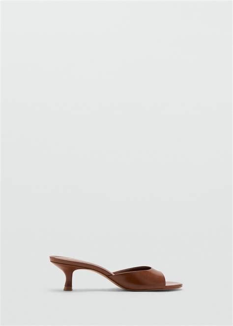 Kitten heel sandals - Women | MANGO USA