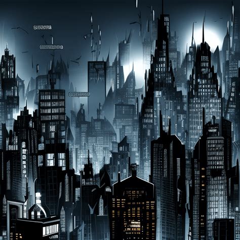 Gotham City Background · Creative Fabrica