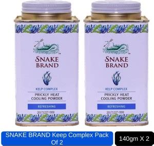 Snake Brand Keep Complex Refreshing Prickly Heat Cooling Powder - Price ...