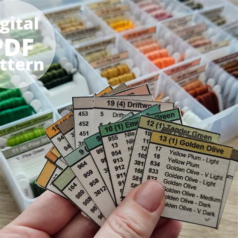 Image result for DMC Floss Chart