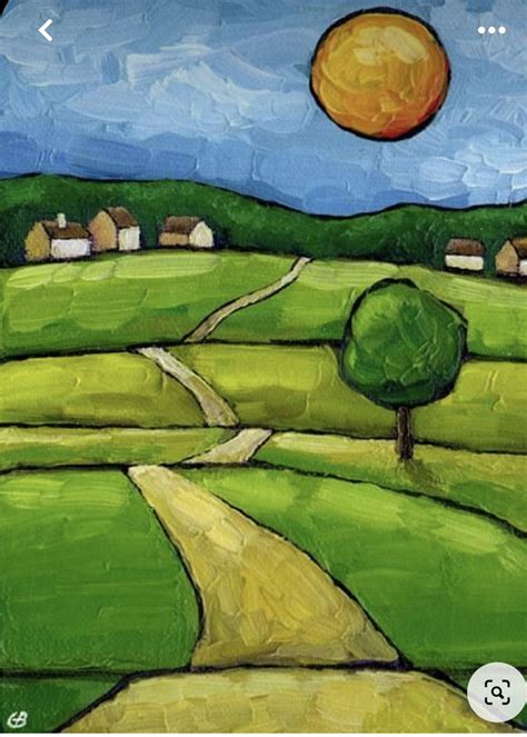Rural Landscape Painting