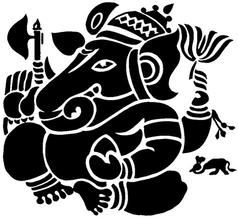 VINAYAGAR SYMBOLS CLIPART