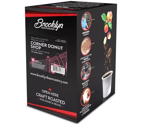 Brooklyn Beans 40-Count Corner Donut Shop Coffee Pods - QVC.com