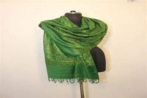 Wool Blend Cashmere Ary Border Square Shawls - Wool Blend Cashmere Hand ...