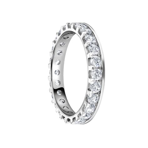 Mappin & Webb Platinum 1.50ct Round Brilliant Cut Diamond Asymmetric ...