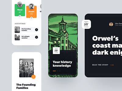 Image result for History App Interface Design Examples