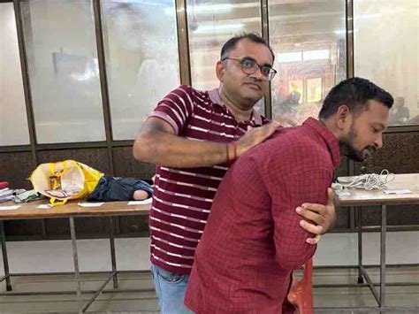 Organized first aid training for disabled by Red Cross Choryasi Branch ...