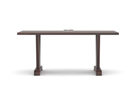 Buy Bicer 6-Seater Dining Table (Walnut Finish) Online in India | UrbanWood