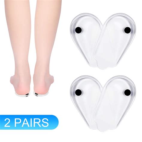 Buy Medial Lateral Heel Wedge Silicone Insoles, Supination & Pronation ...