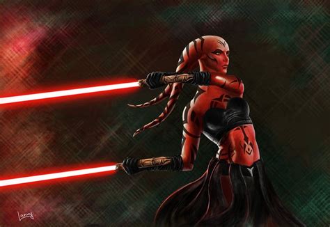 Darth Talon by Lannarty | Star wars art, Star wars characters pictures ...