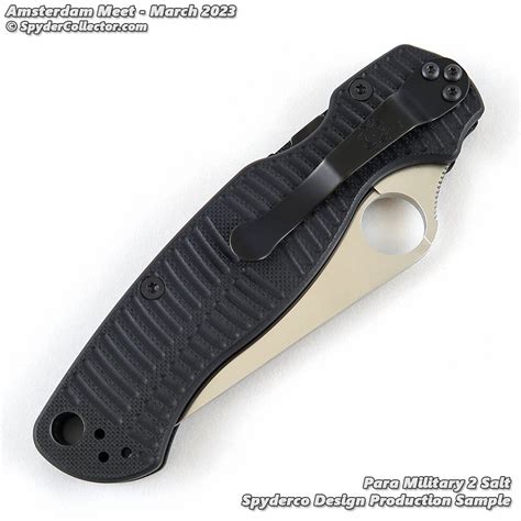 Spyderco Made a Splash in Amsterdam with MagnaCut Para Military 2