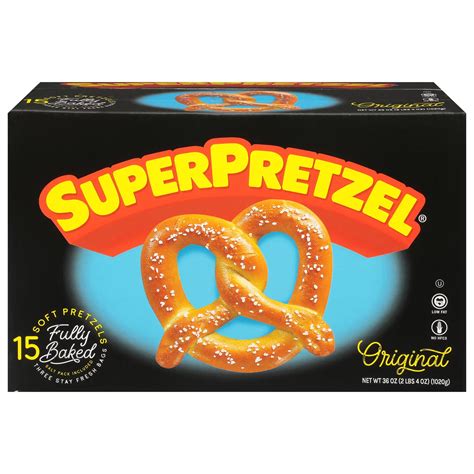 Superpretzel Soft Pretzel Nutrition Facts | Besto Blog