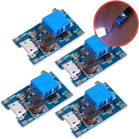 IS Icstation MT3608 Boost Converter - 2V-24V to 5V-28V, India | Ubuy