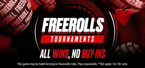 Poker Freerolls Tournaments
