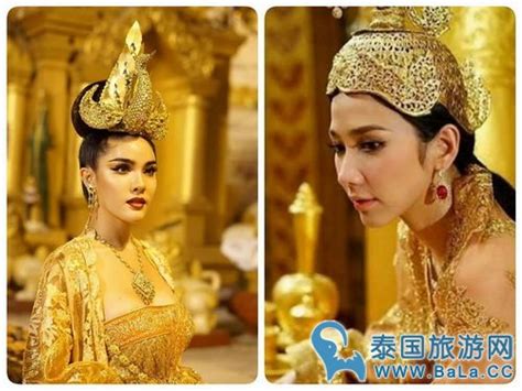 泰国美女网红身着暴露泰服在仰光大金寺拍照 遭群骂(2)_巴拉排行榜