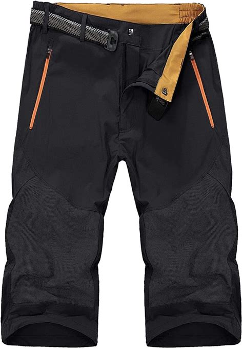 Buy EKLENTSON Mens Outdoor Stretch Waist Thin Quick Drying Shorts ...