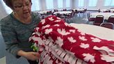 Image result for Handmade blankets for refugees