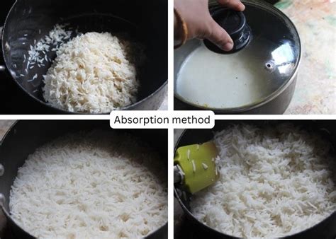Image result for Cooking Rice Absorption Method