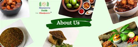 About Us - Manjeera Foods