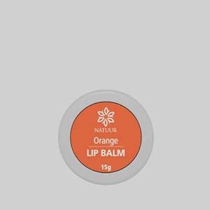 Buy NATUUR - Orange Lip Balm - 15g | Nourishes and Hydrates Lips ...