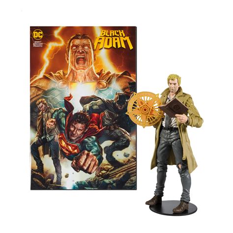 Mcfarlane Toys Dc Direct 7in Figure With Comic Black Adam | Desertcart ...