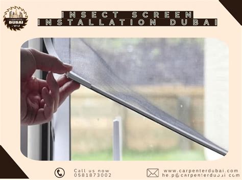 Image result for Insect Screen Installation