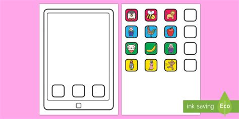 Create an iPad Cut Out Activity (teacher made) - Twinkl