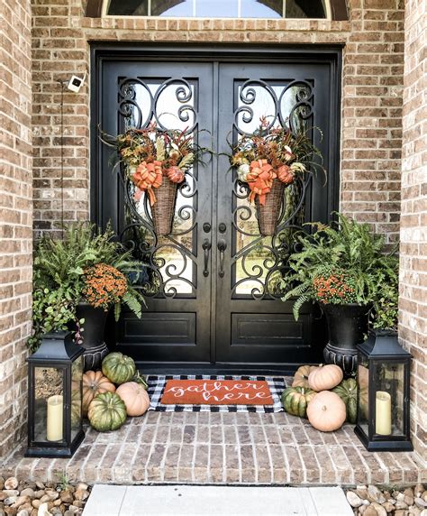 Fall Front Door Decorations