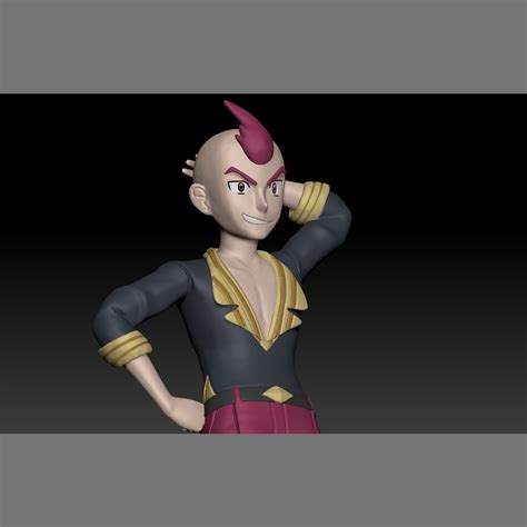 STL file Pokemon Hoenn Elite Four Sidney 🐉 ・Model to download and 3D ...