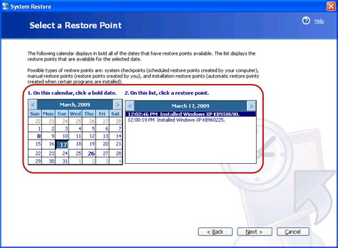 Image result for System Restore Windows XP
