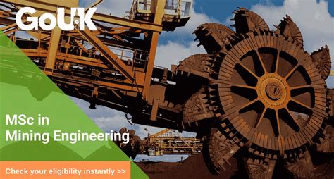 Masters in Mining Engineering in UK | MSc in Mining Engineering in UK ...