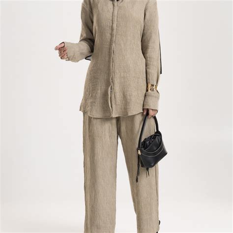 Aaliya Co-ord Set - Khaki – Modest Essentials