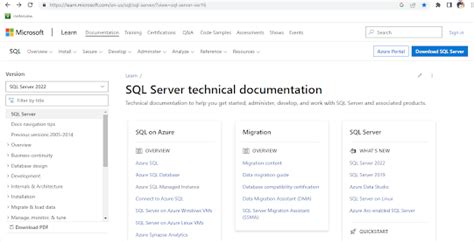 Image result for SQL Server Documentation
