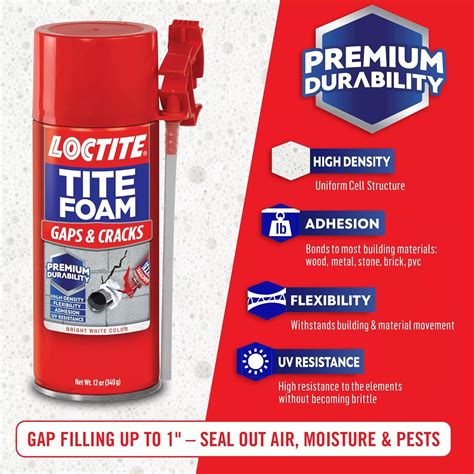 Loctite Tite Foam Gaps & Cracks Spray Foam Sealant, India | Ubuy