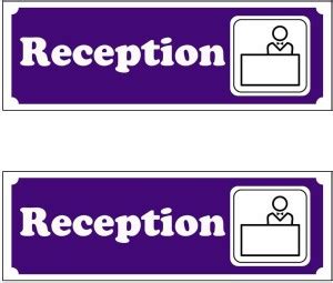 Poster N Frames reception Emergency Sign Price in India - Buy Poster N ...