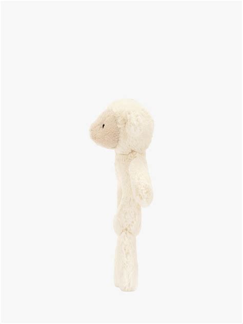 Jellycat Bashful Lamb Ring Rattle