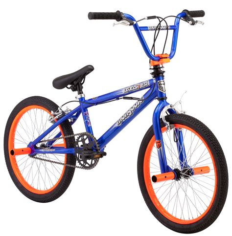 Mongoose Booster 20" BMX Freestyle Bike - Blue