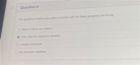 Graphical Solution Procedure 的图像结果