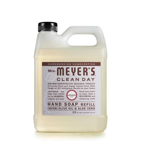 MRS MEYERS CLEAN DAY 33-OZ MRS MEYERS LAV SOAP REFILL at Lowes.com