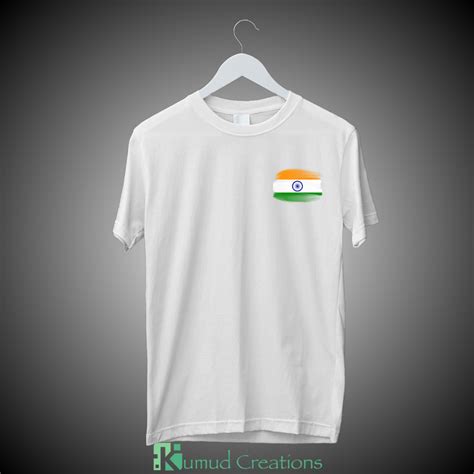Patriotic Pulse: Indian Flag T-Shirt – Kumud Creations